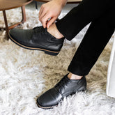 José - Botines casuales de piel de borrego